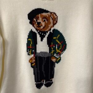 Polo bear sweater. New without tags